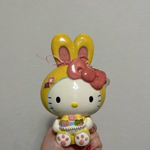 Ceramic Easter Bunny Hello Kitty